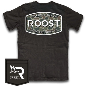 Roost Camo Logo Tee