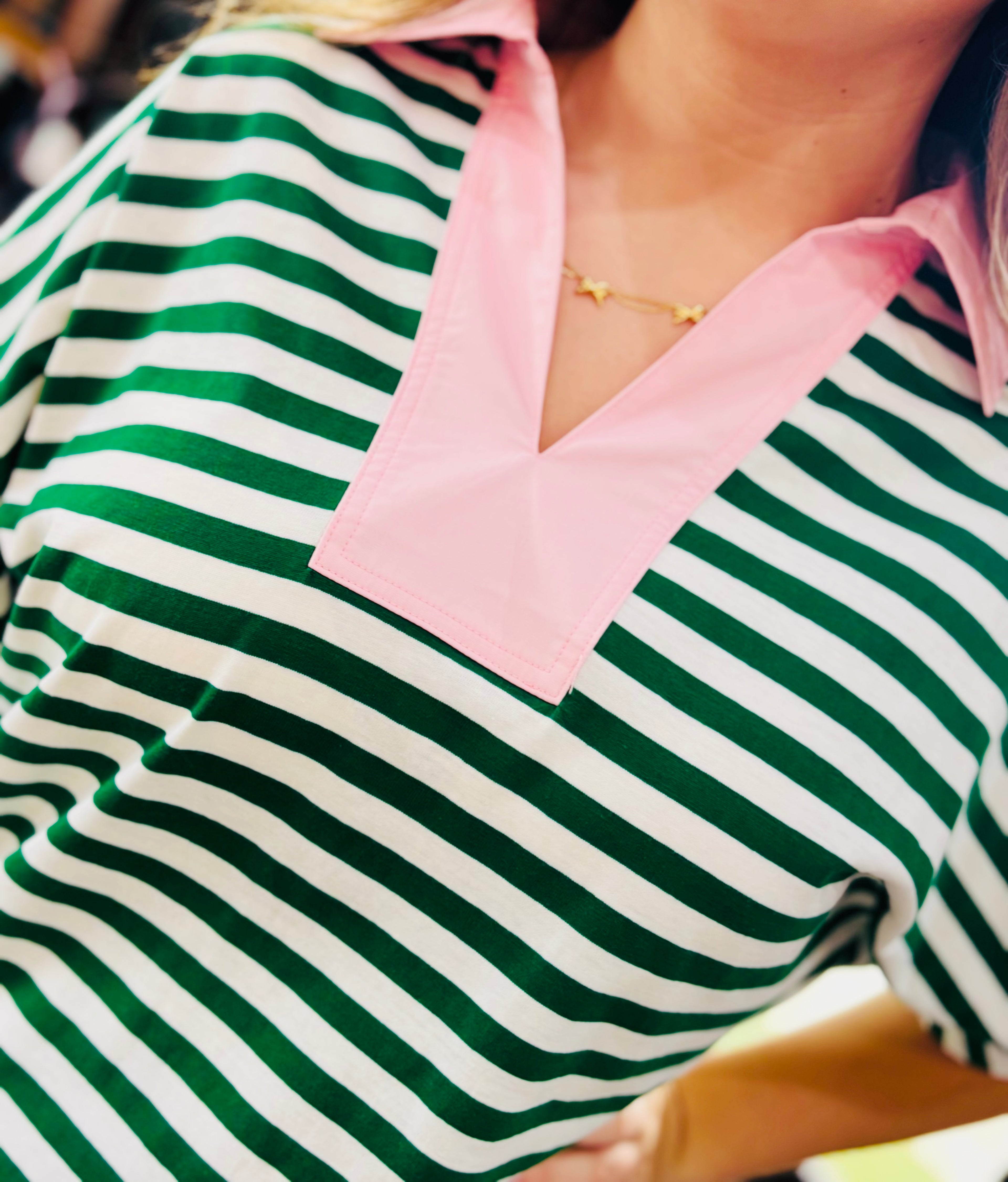 Davi Striped Top