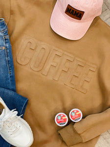 Stamped Coffee Sweatshirt