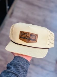 Yellow Honeyhole Hat W/ Rope
