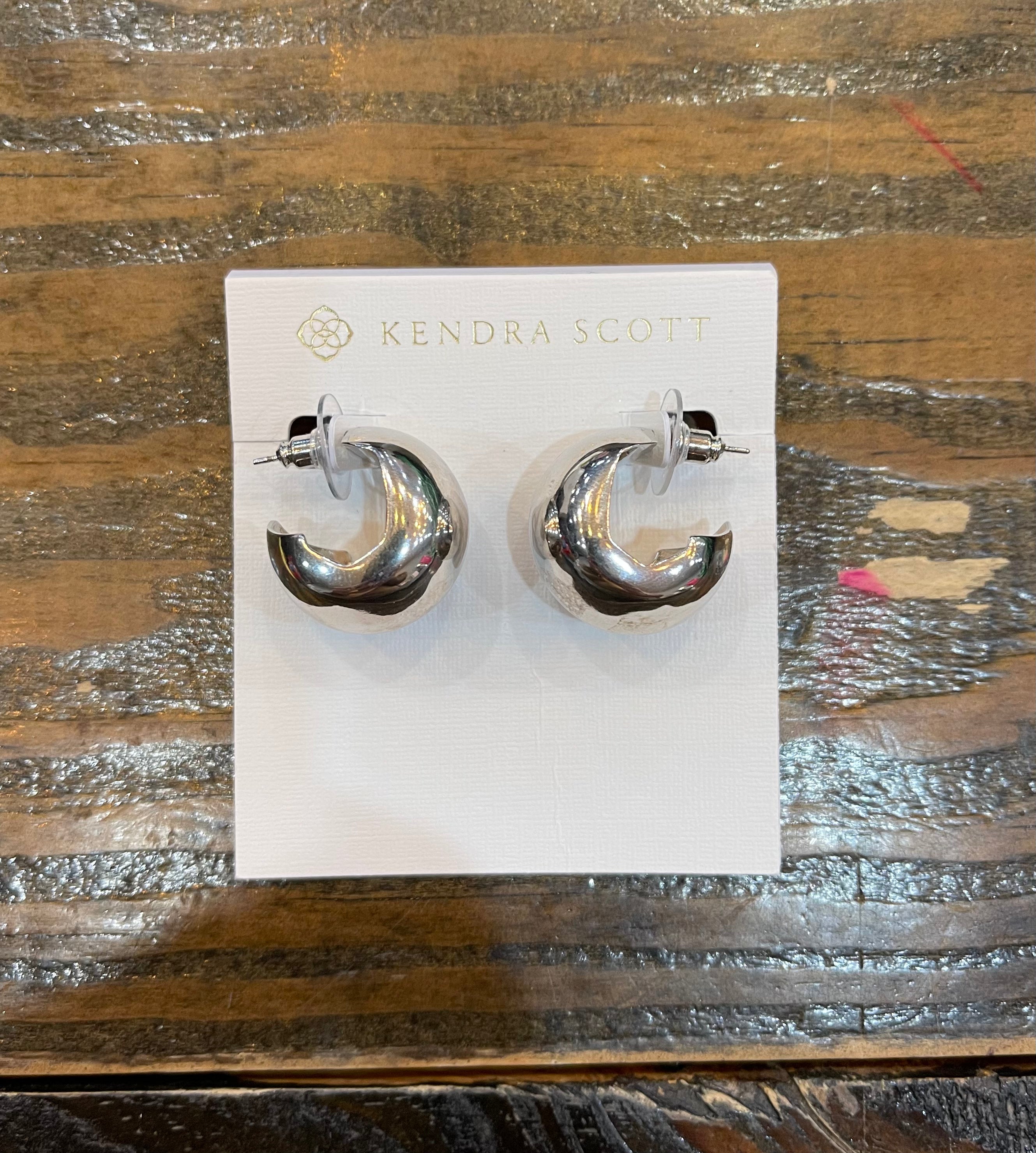 Kaitlin Hoop by Kendra Scott Silver