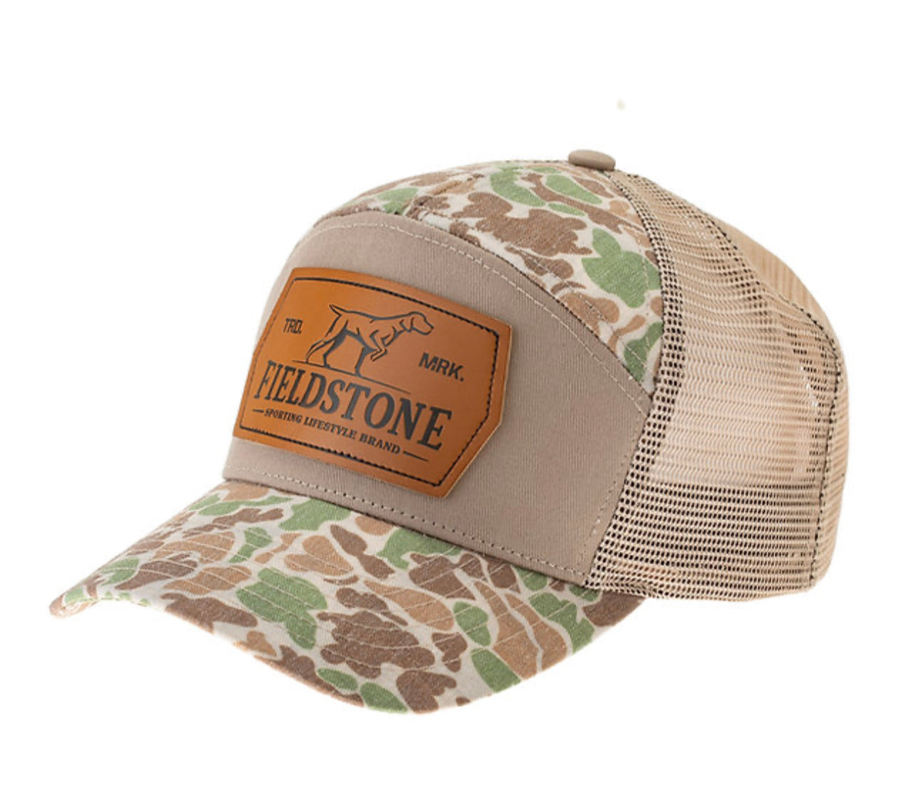 FIELDSTONE 7 PANEL CAMO HAT