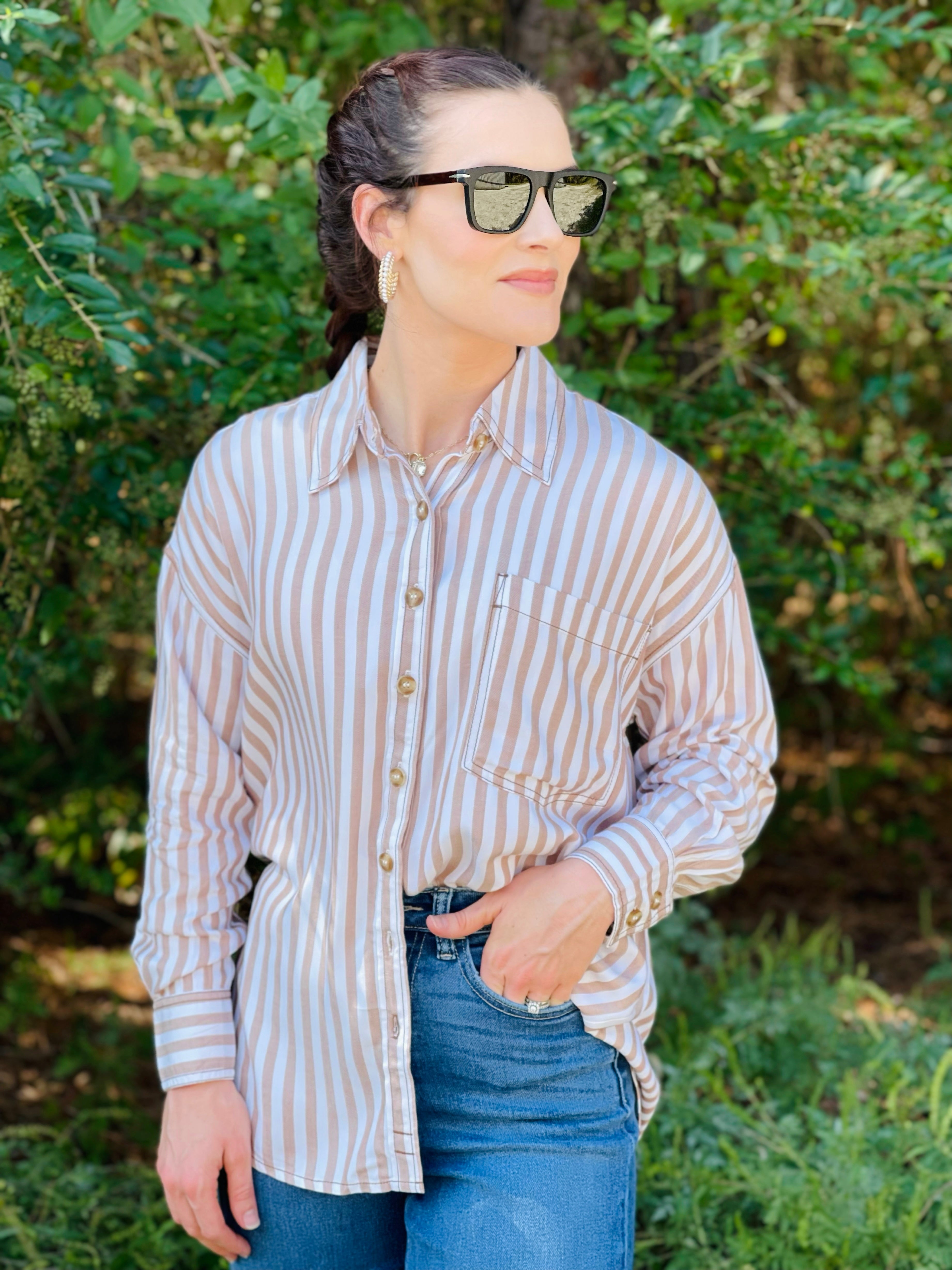 Kason Collared Button Down Shirt