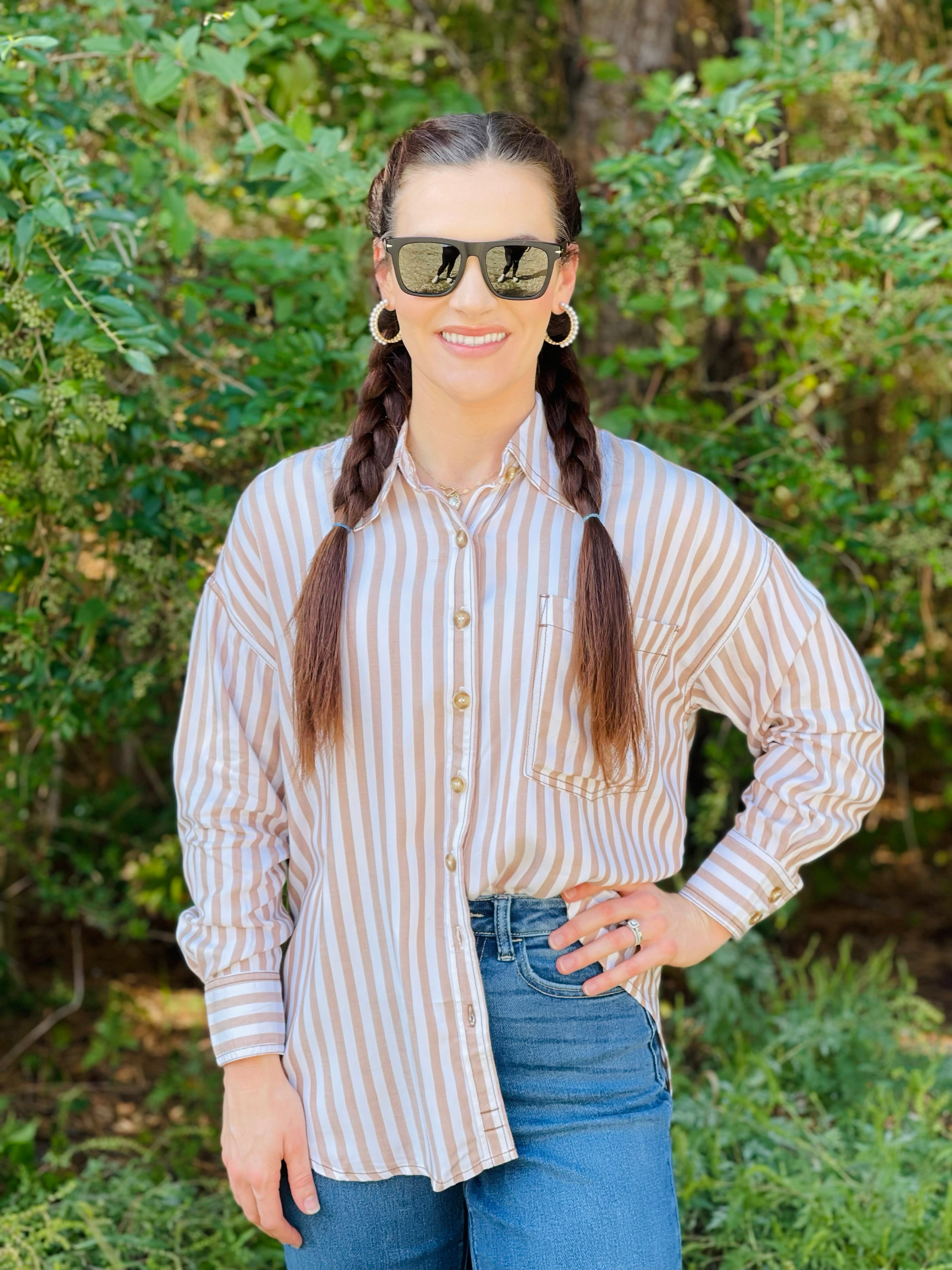 Kason Collared Button Down Shirt