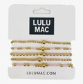 Lulu Mac Light Pink Bracelet Set
