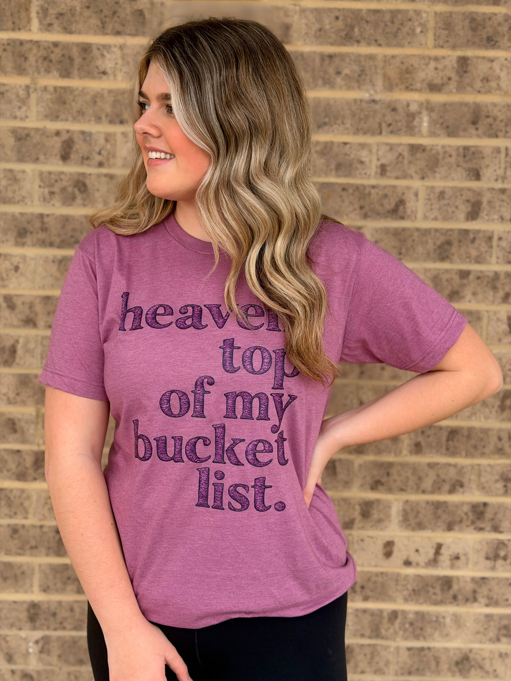 Heaven Bucket List Tee