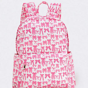Printed Backpack