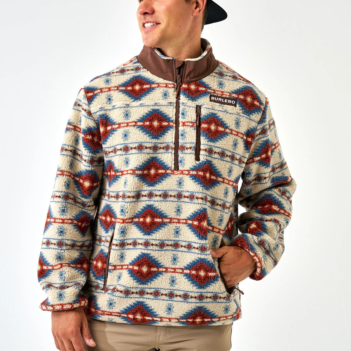 Mountain Fleece Quarter Zip Burlebo