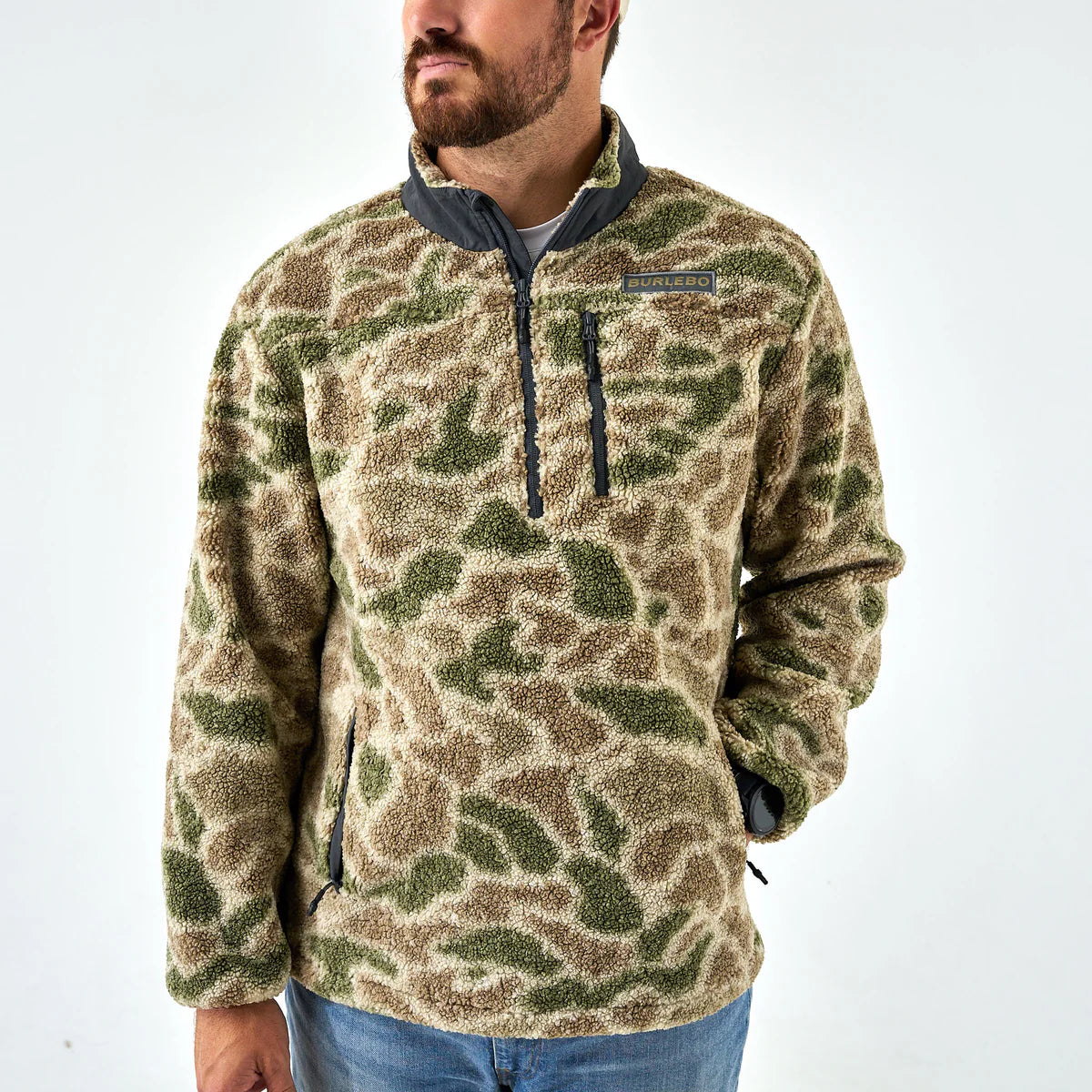 Sherpa Quarter Zip- Burlebo