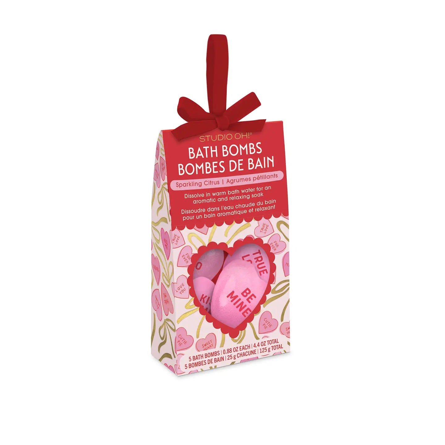 Sweet Candy Hearts Bathbombs