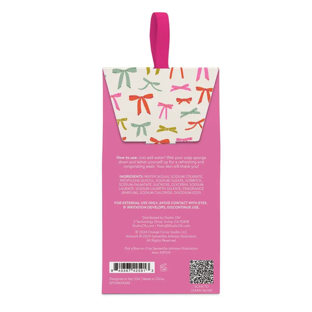 Put a Bow On It Soap Sponge