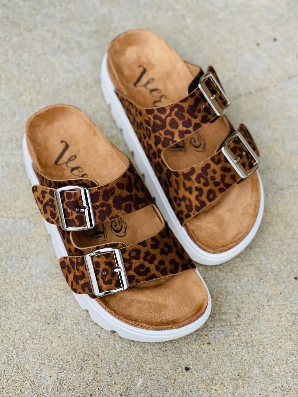 Jazmin Leopard Sandal by Very G