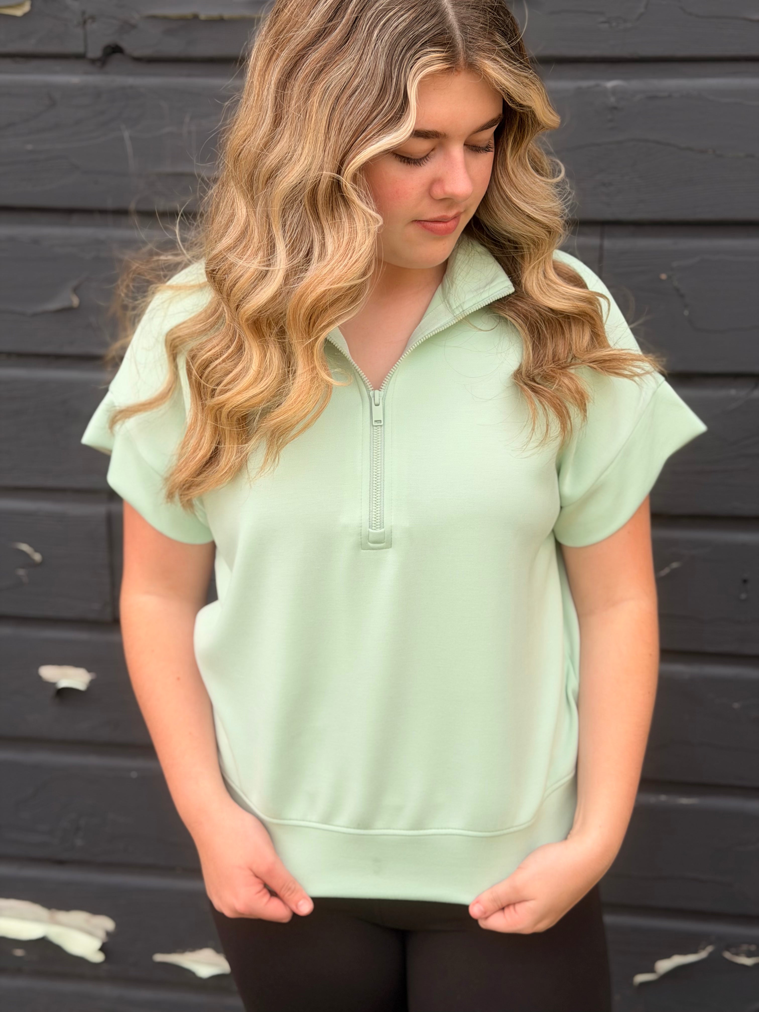 Mindy Modal Quarter Zip