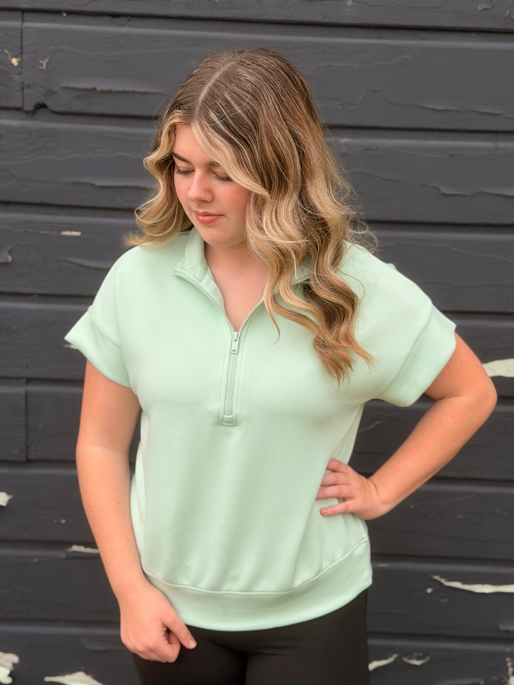 Mindy Modal Quarter Zip