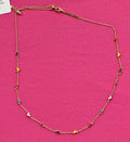 Haven Heart Strand Necklace Gold Multi Mix