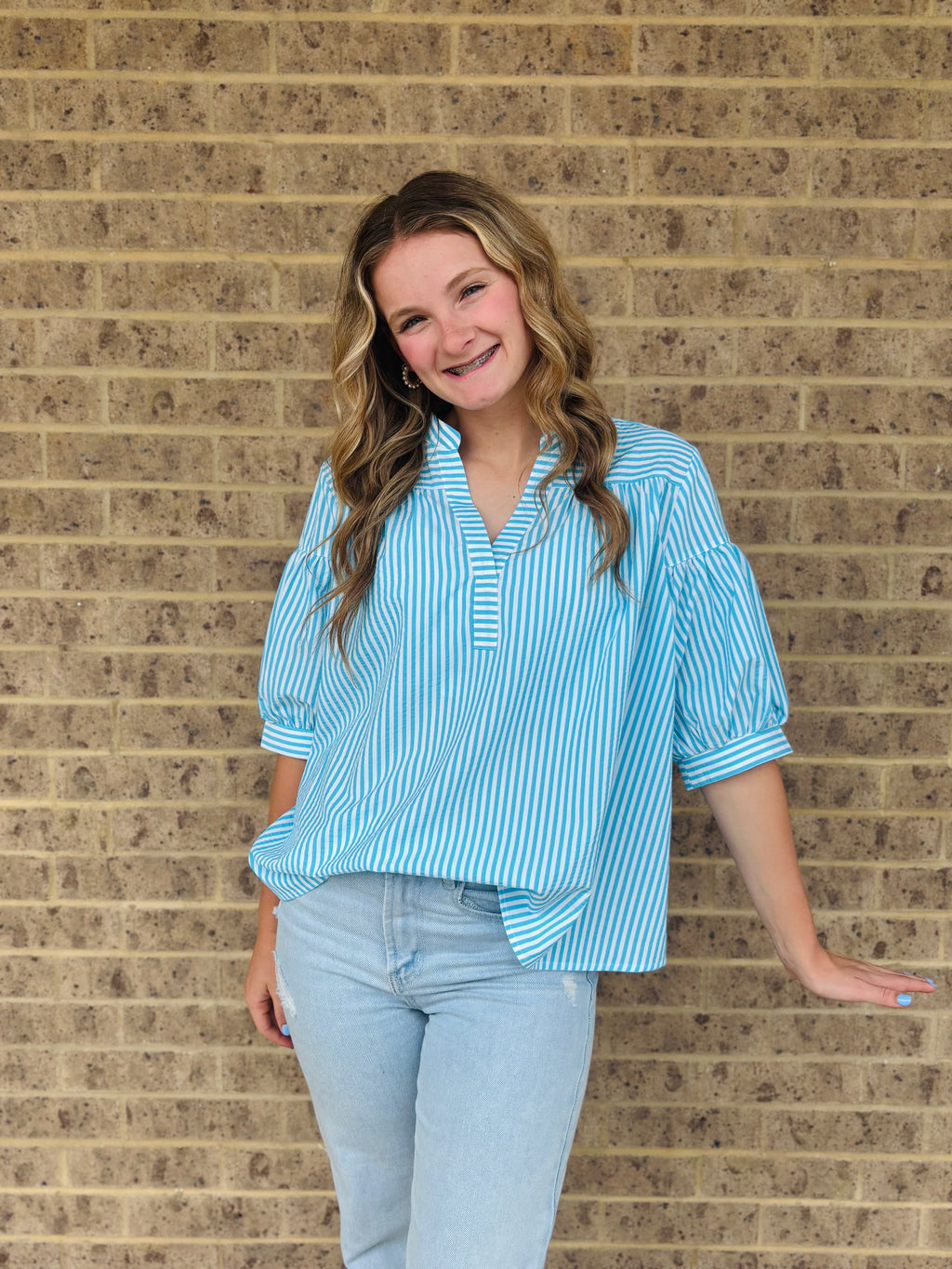 Roxanne Striped Blouse