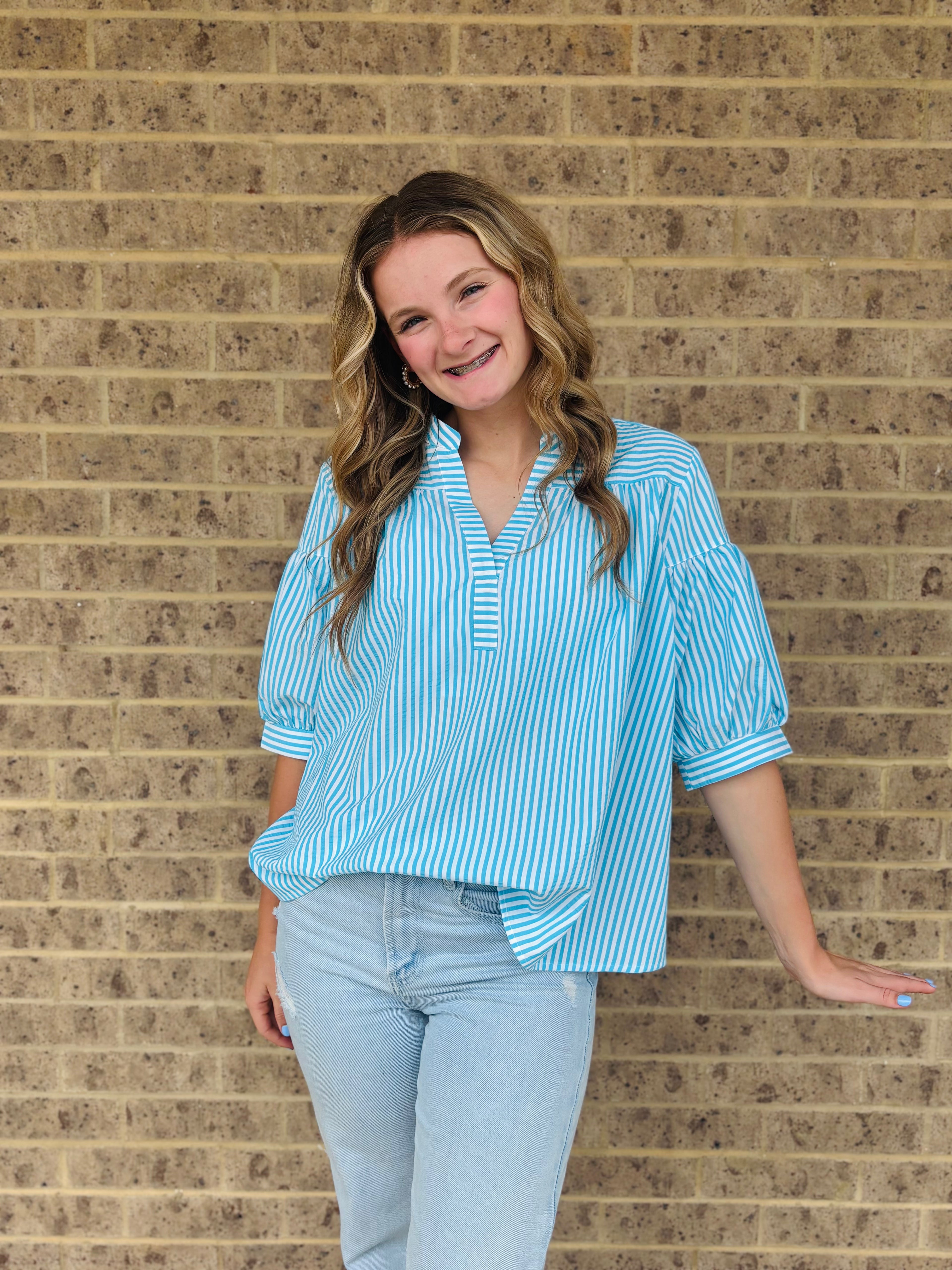 Roxanne Striped Blouse