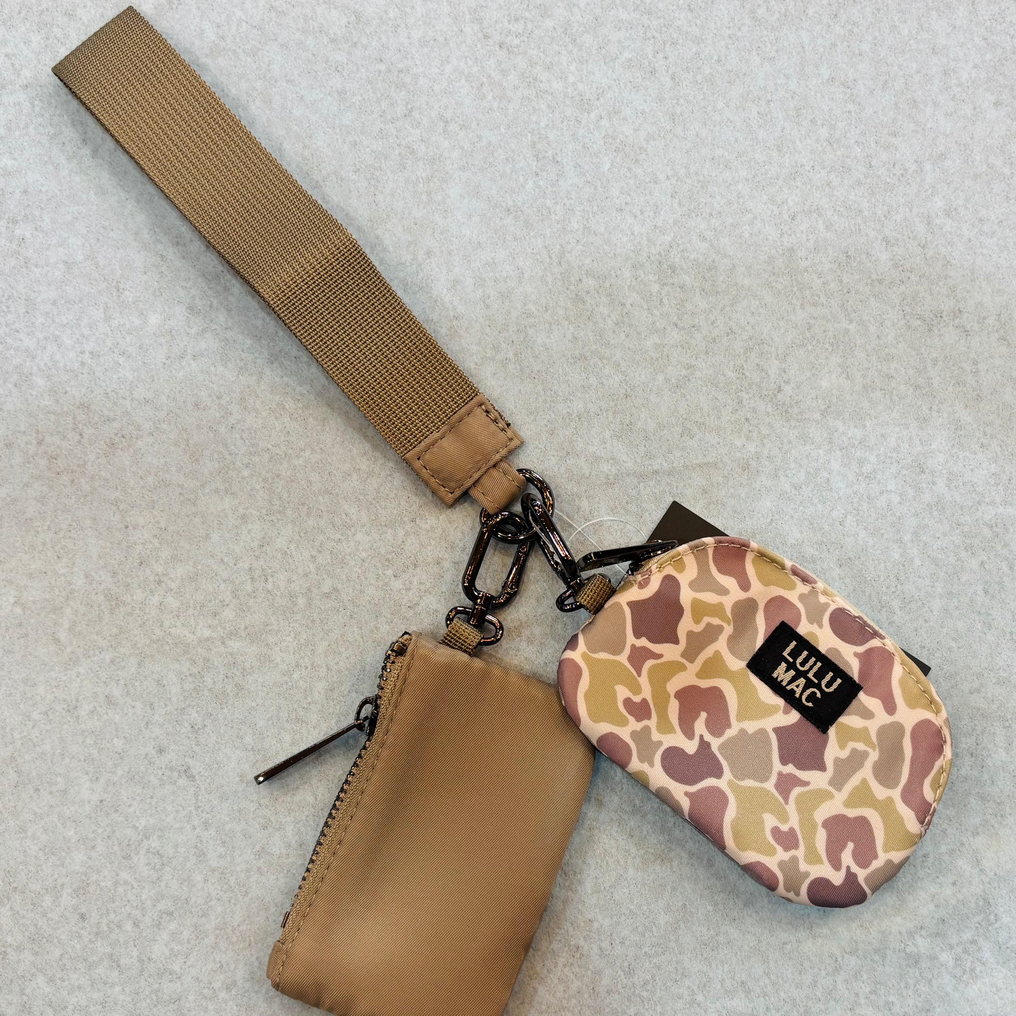 Lulu Mac Double Pouch Wristlet