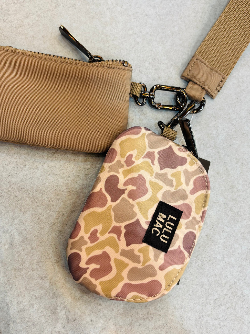 Lulu Mac Double Pouch Wristlet