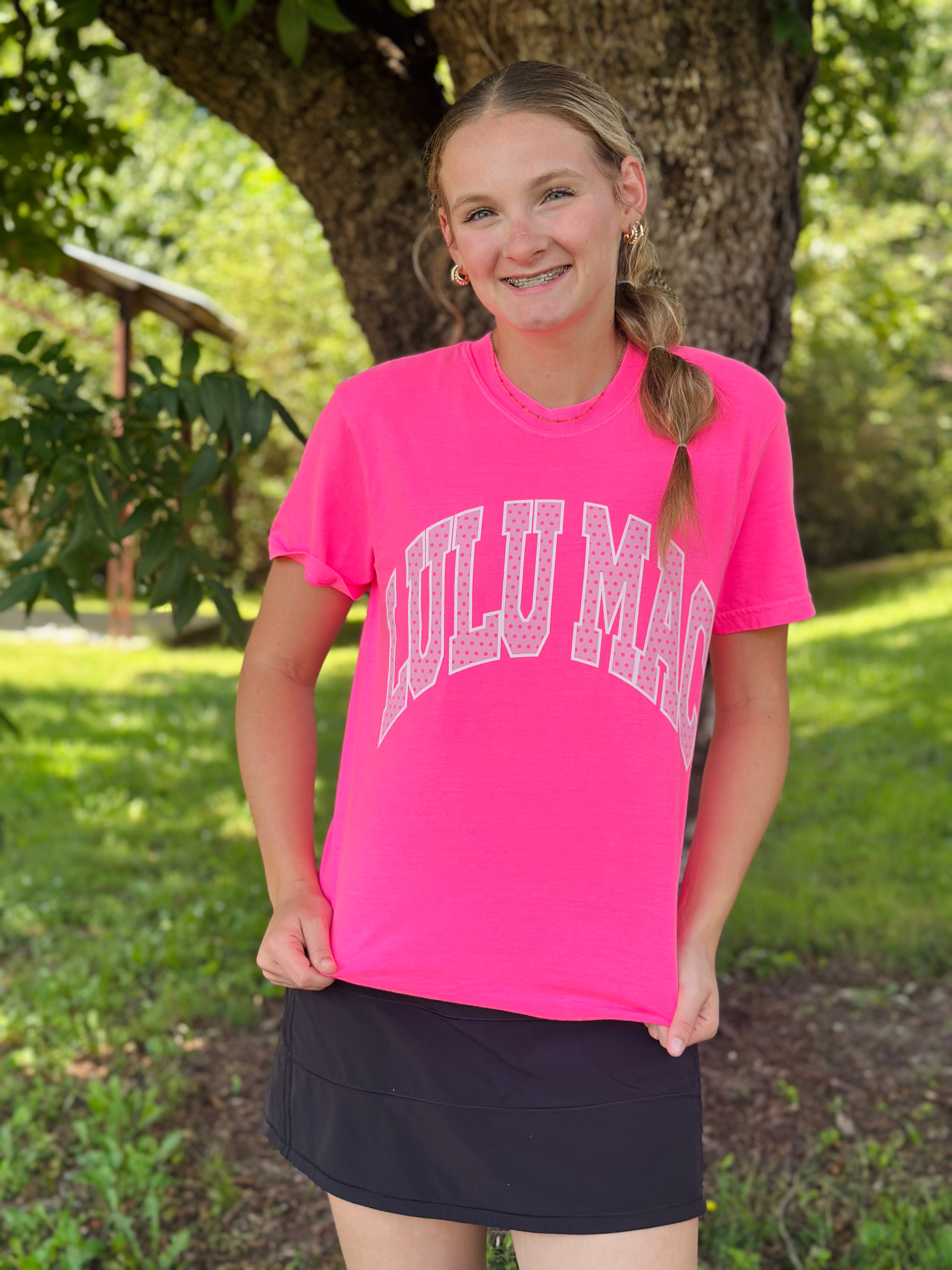 Lulu Mac Polka Dot tee