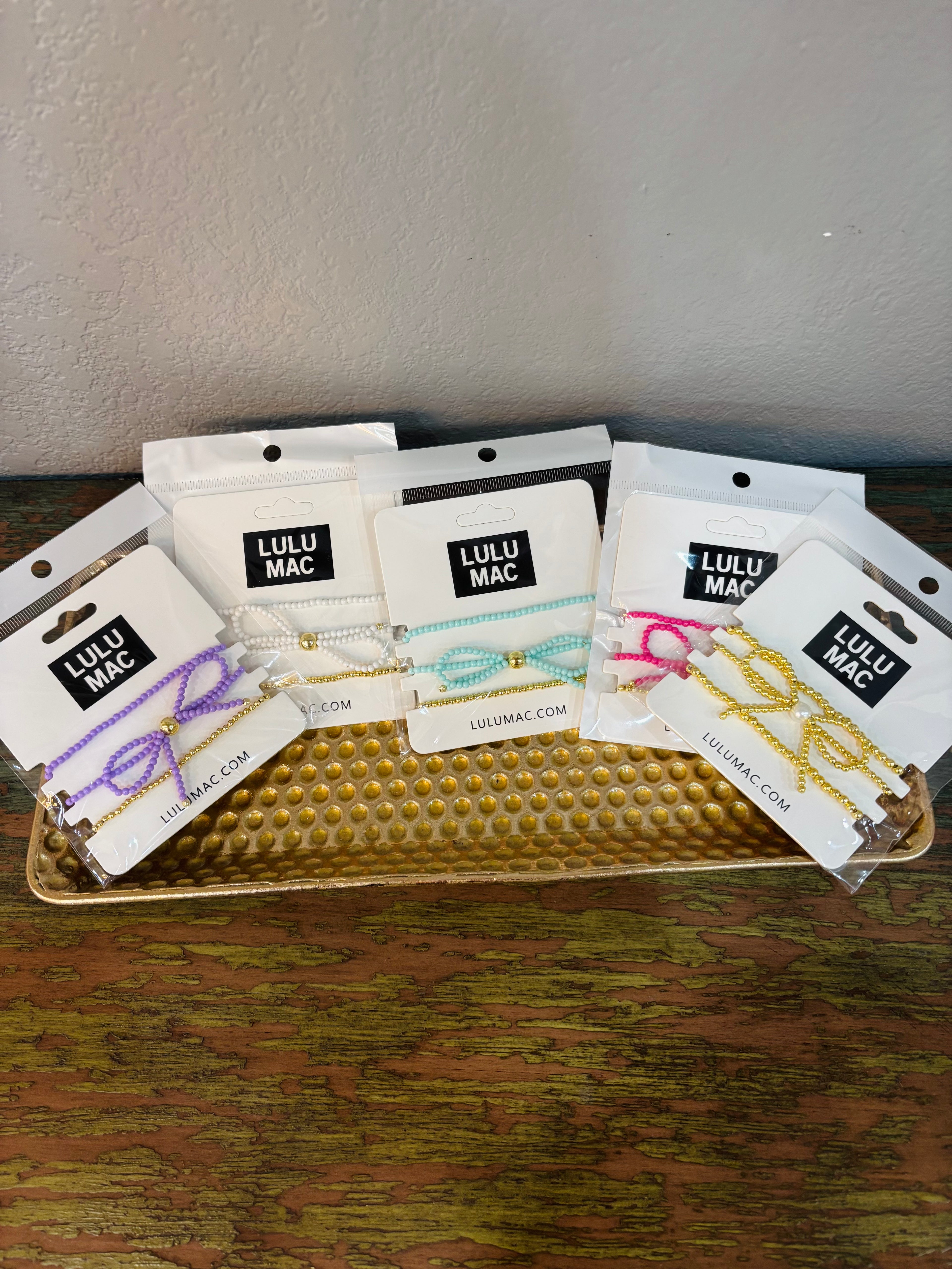 LuluMac Bow Bracelet set