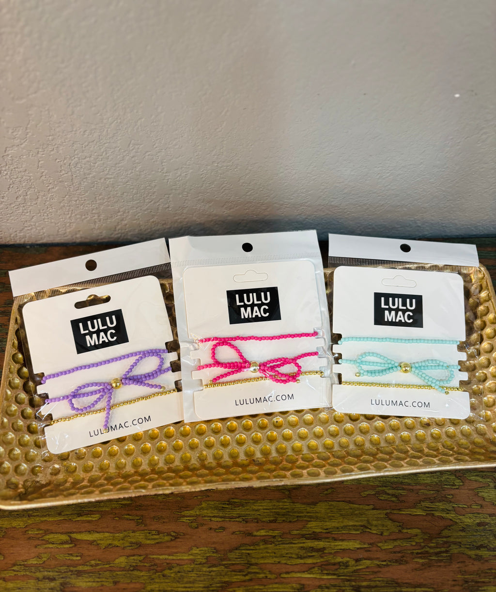 LuluMac Bow Bracelet set
