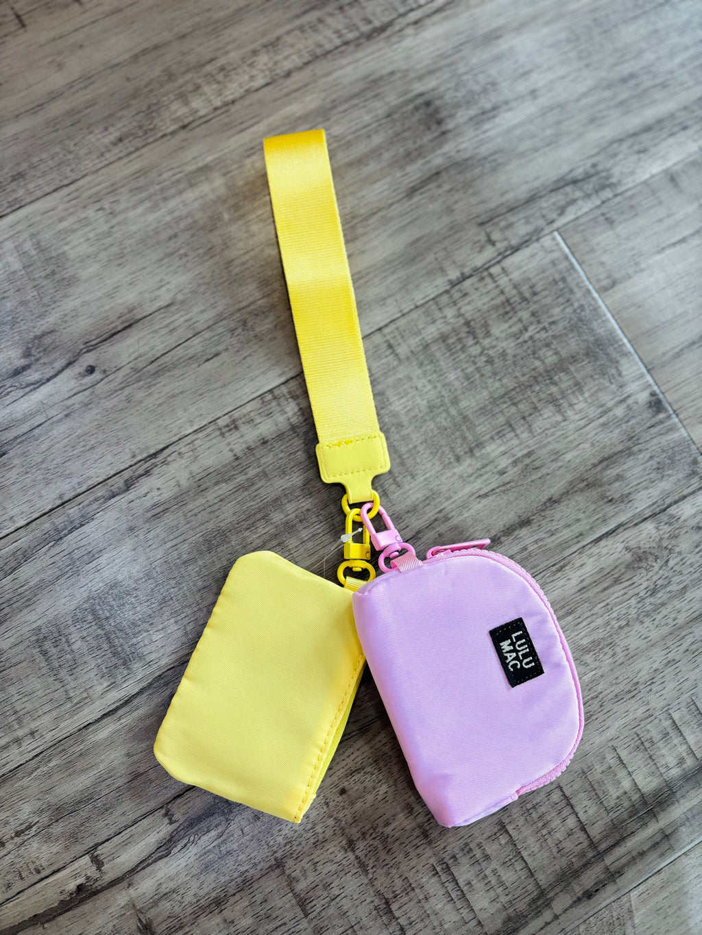 Lulu Mac Double Pouch Wristlet