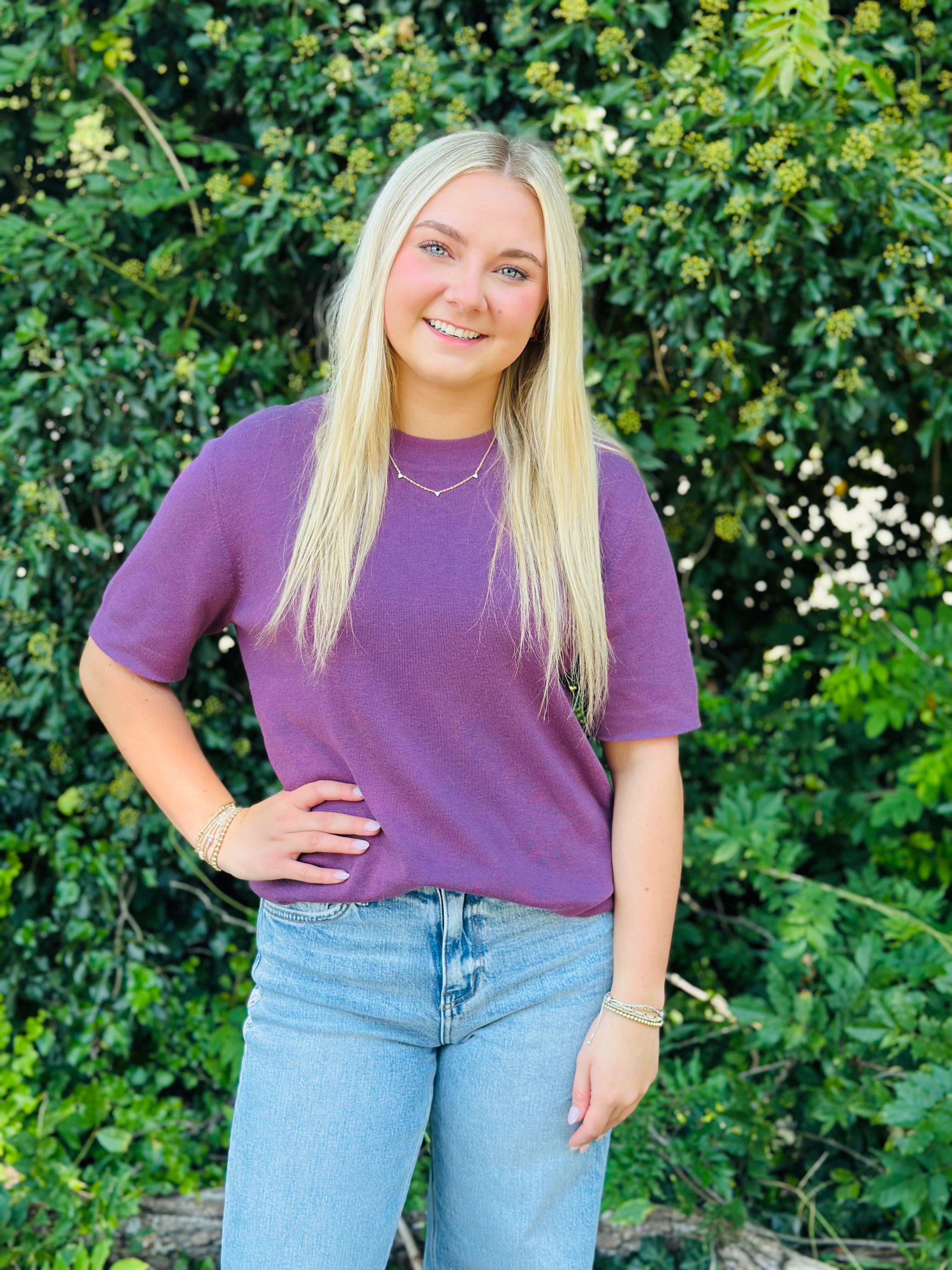 Allie Cashmere Blend Top