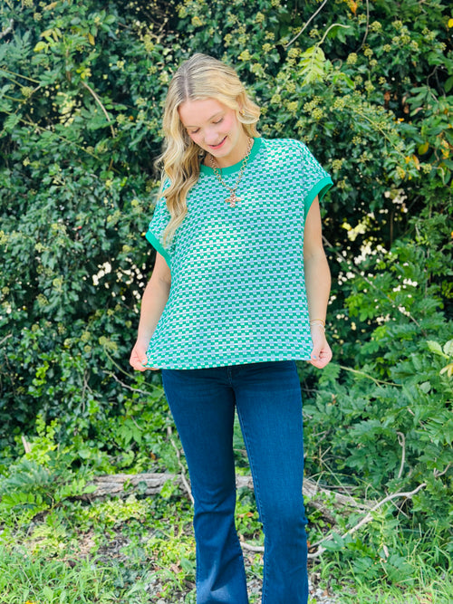 Callie Textured Top