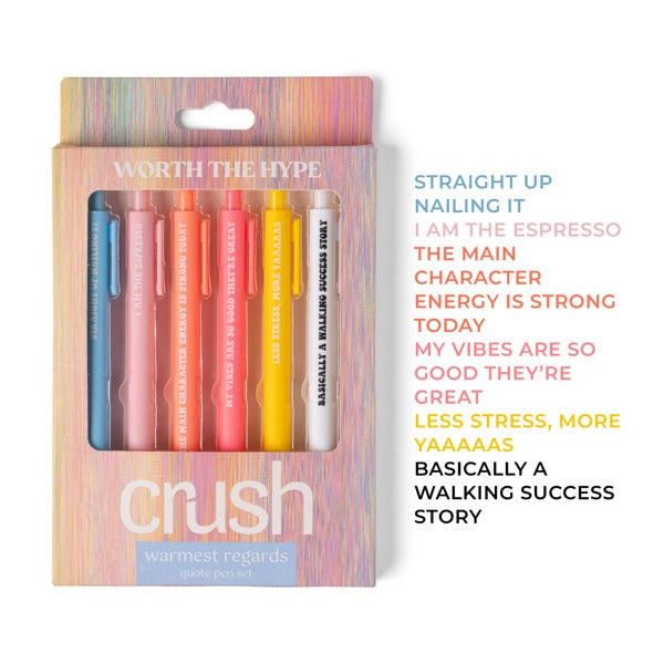 Crush Warmest Regards Pen Set