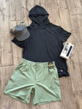 Short Sleeve Performance Hoodie