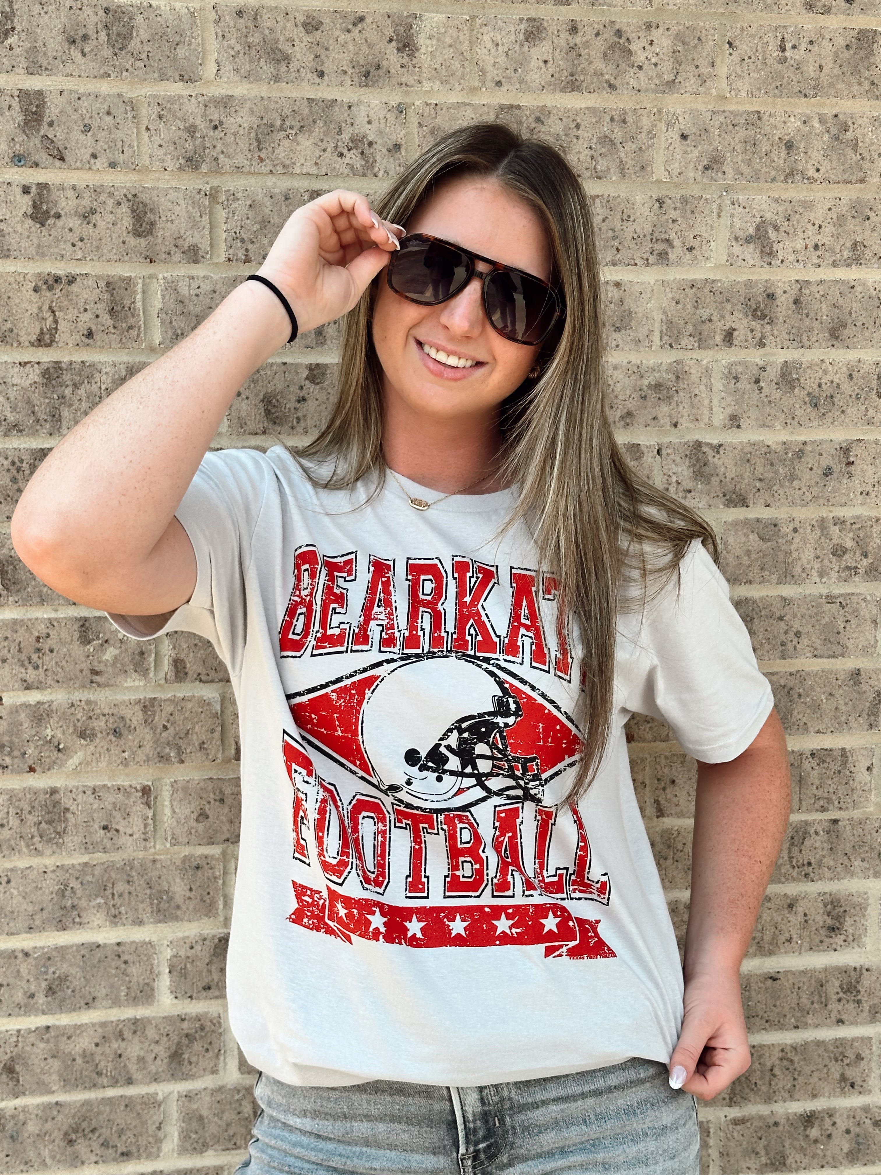 Bearkatz Vintage Football Tee