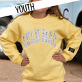 LuluMac Youth Pullover Butter Yellow Camo