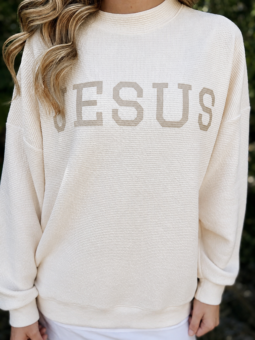 Jesus Cloud Knit Pullover