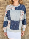 EMILY PATCHWORK TOP