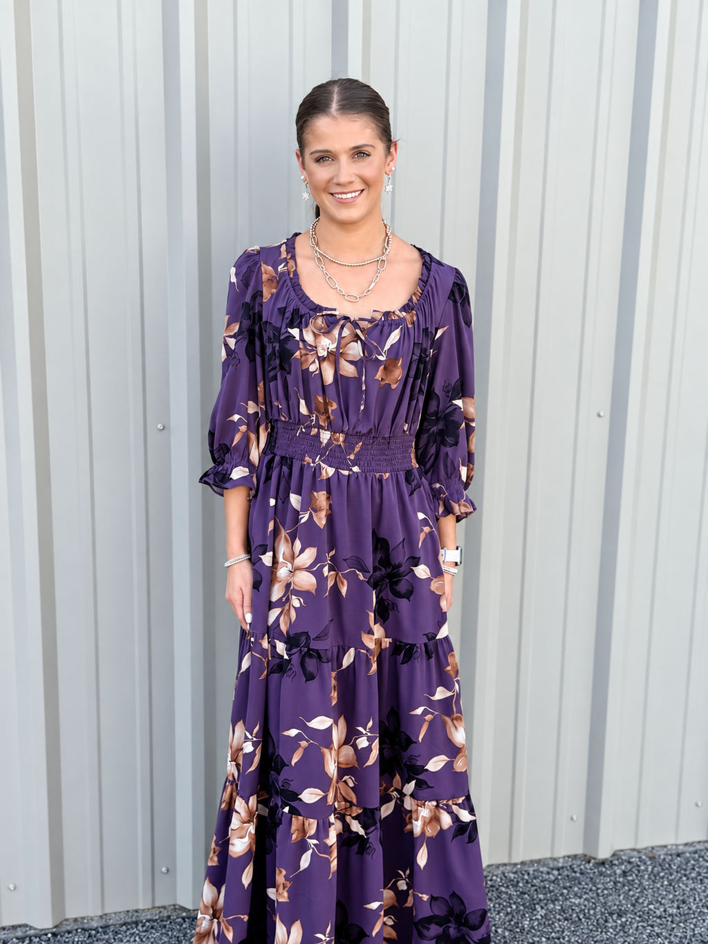Plum Perfect Maxi Dress