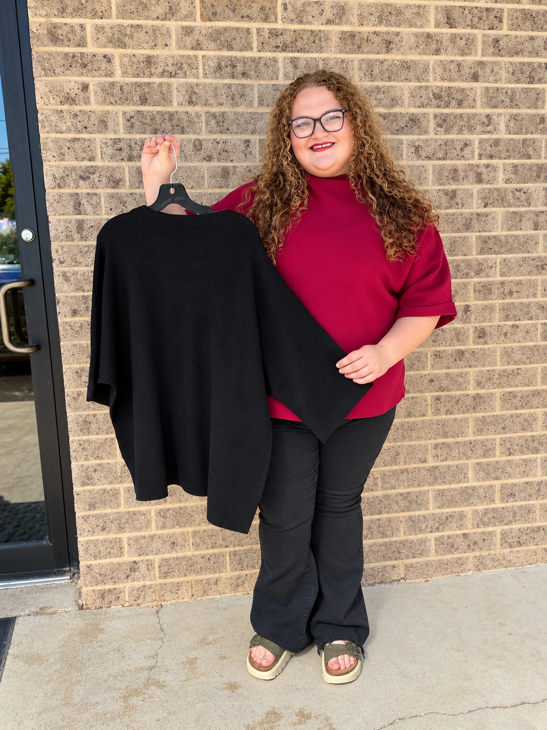 Basically Yours Mock Neck Sweater Top