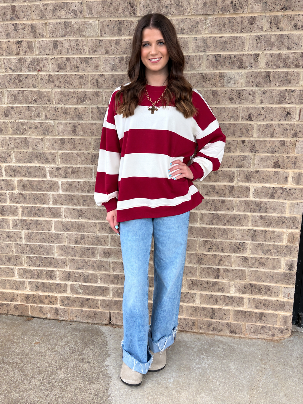 Kylie Striped Top