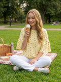 Celebration Polka Dot Top