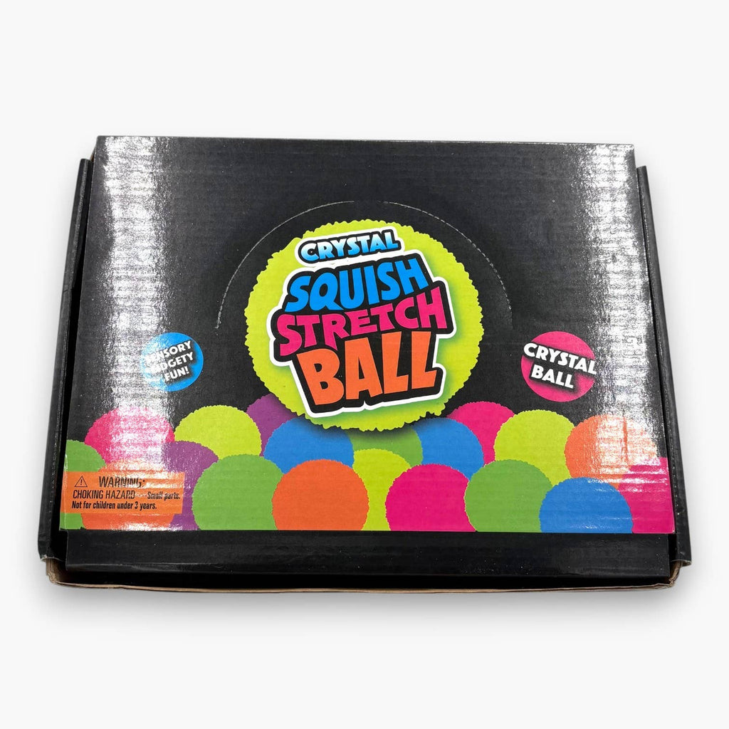 Crystal Squish Stretch Ball Pastel 12CT
