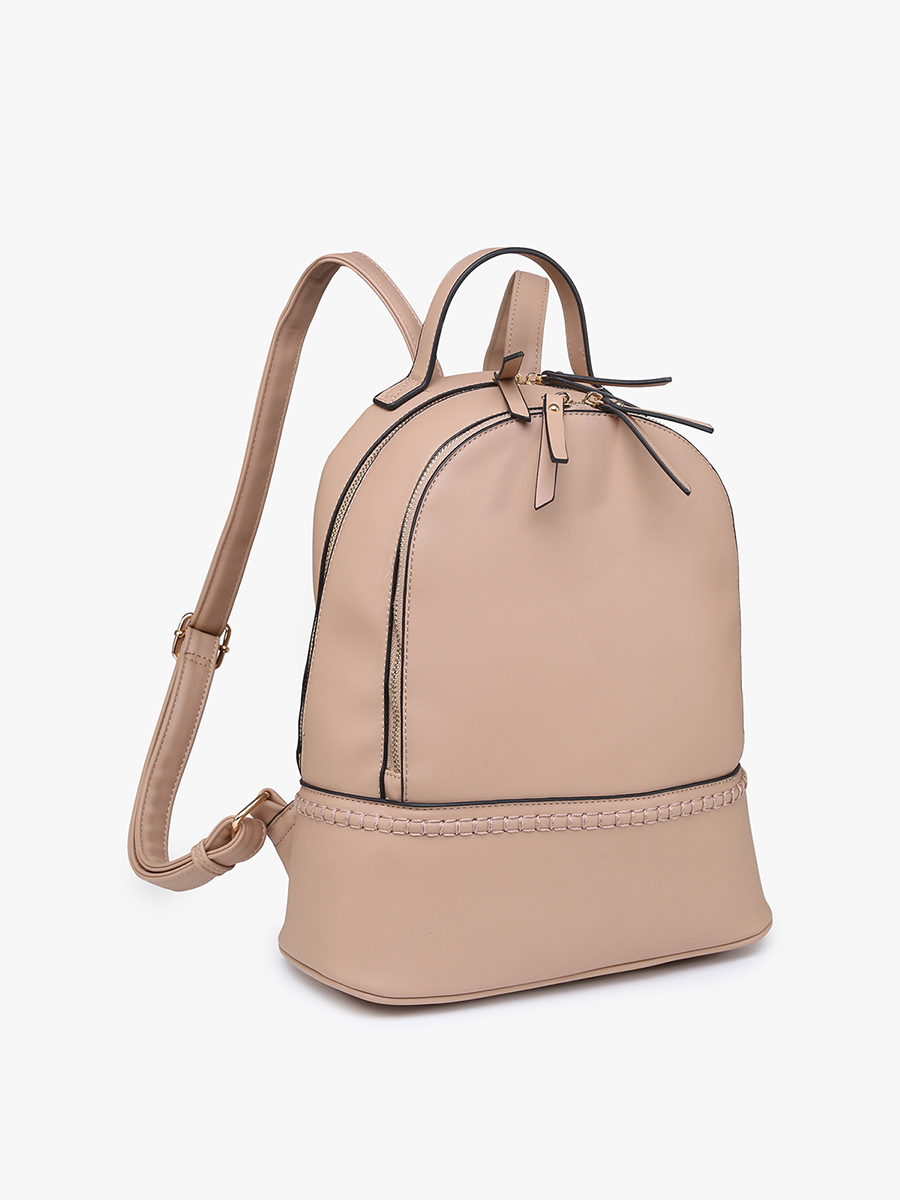 Marty 2 Compartment Backpack w/ Stitch Detail