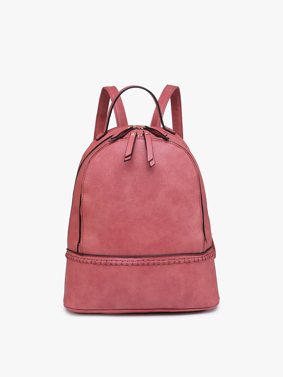 Marty 2 Compartment Backpack w/ Stitch Detail
