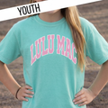 Lulu Mac Dot Chalky Mint Youth Tee