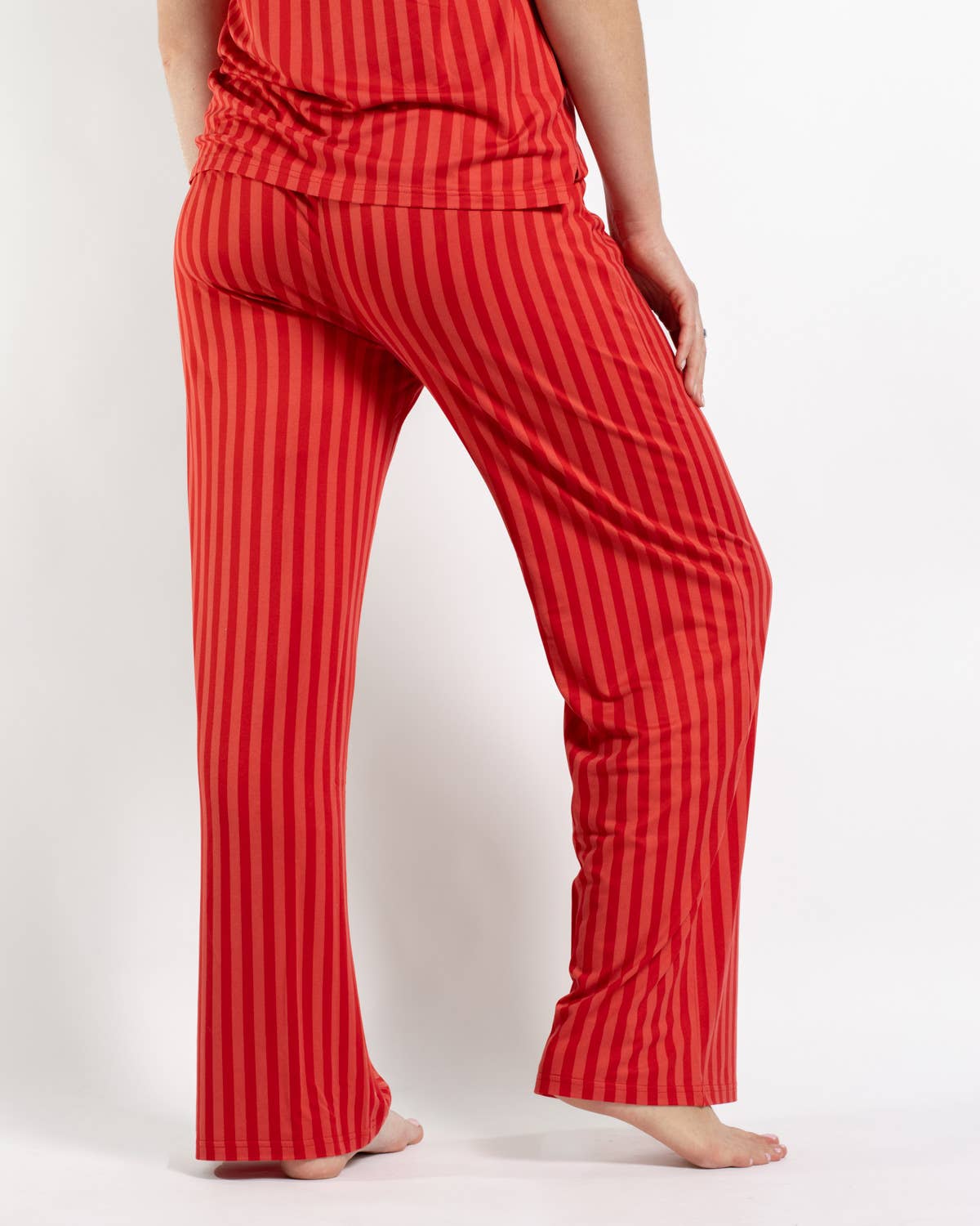 Carissa Stripe Sleep Pants   Red/Pink   -Asst.