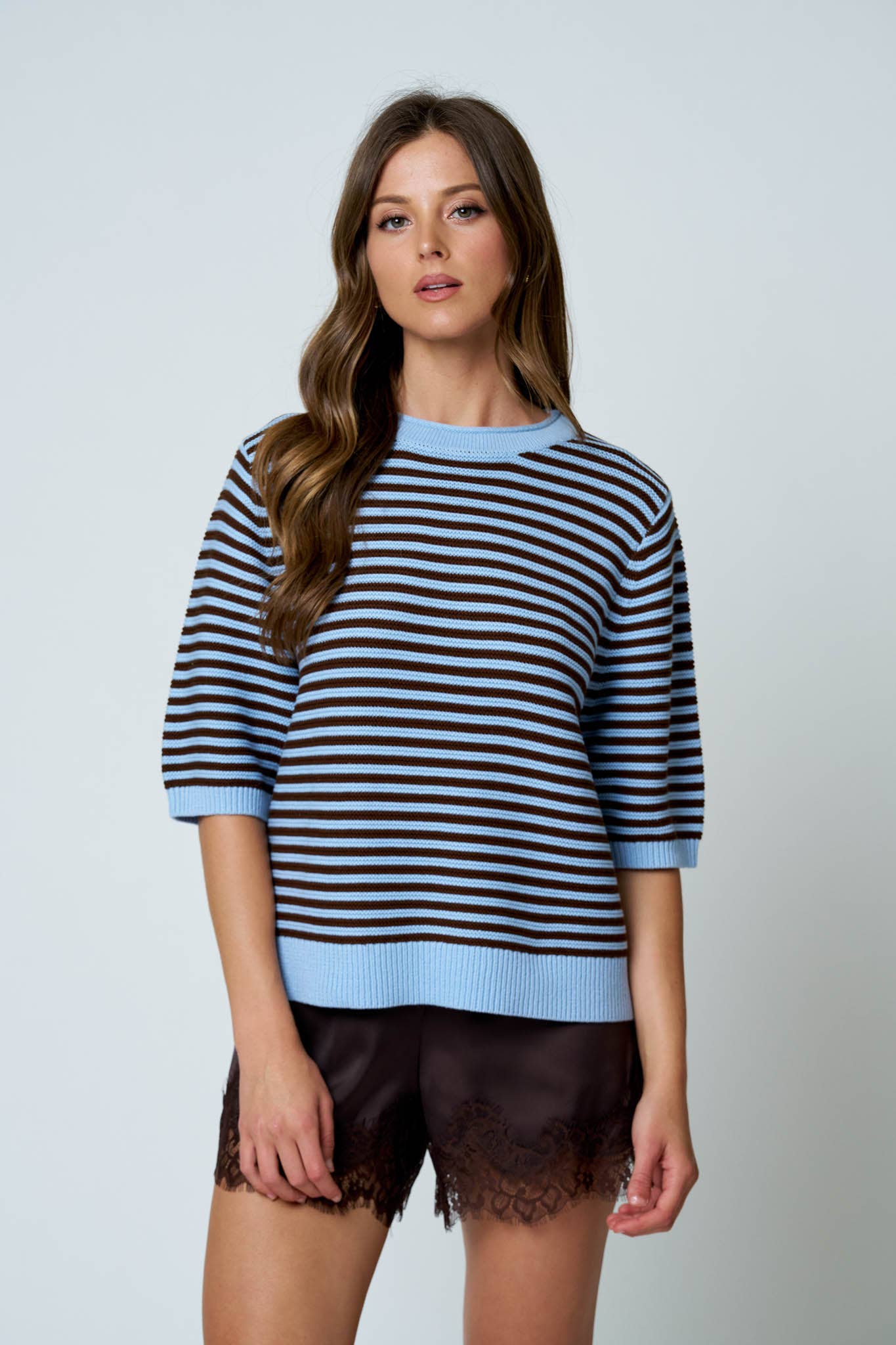 Laramie Striped Crew Neck