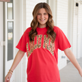 Lulumac Leopard Paprika Tee