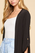 Lizzy Open Front Cardigan