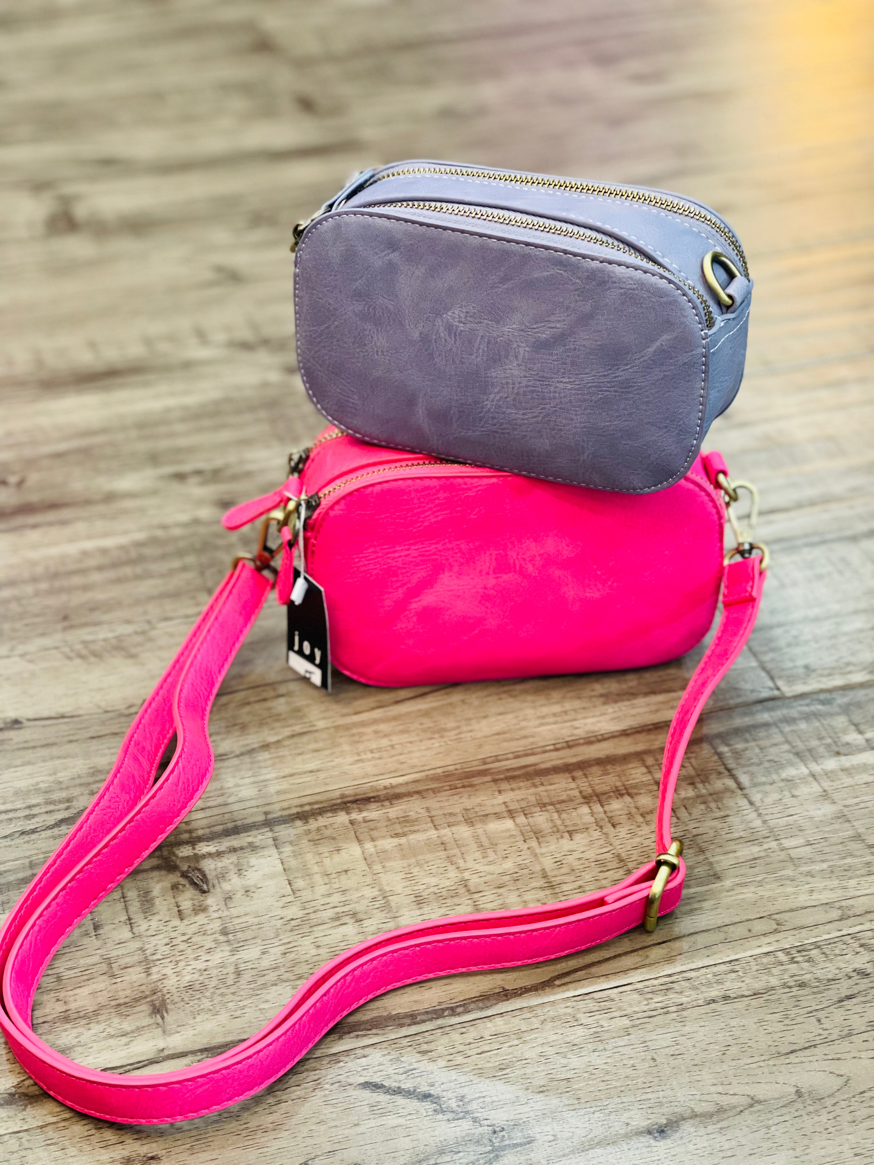 Layne Double Zip Camera Crossbody