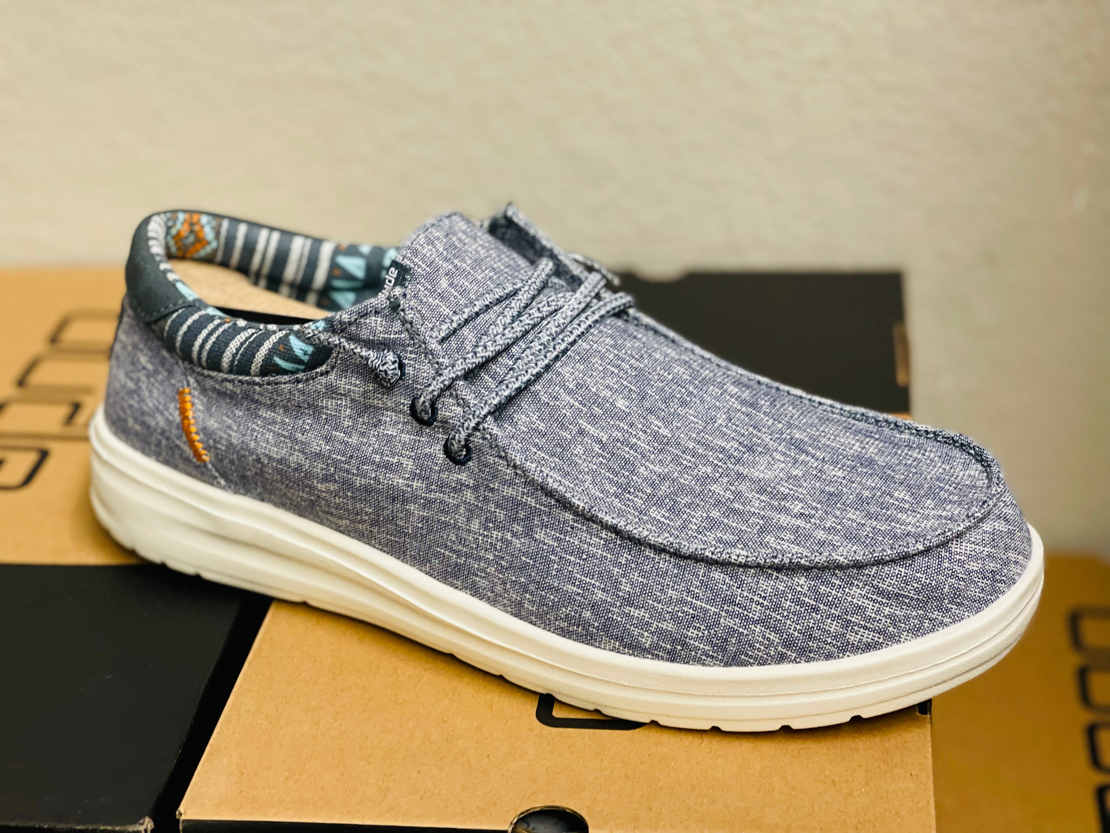 Paul Chambray Navy